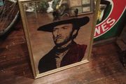 Large Vintage Clint Eastwood mirror