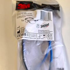 3M Solus Mist  Safety Glasses UV Resistant Anti-Scratch  Smoke Lens