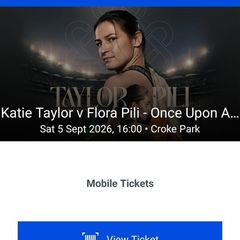 Katie Taylor tickets face value tickets.