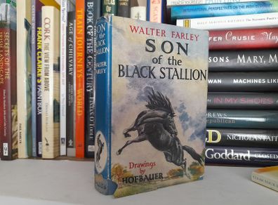 Son of the Black Stallion by Walter Farley. Drawings by Hofbauer (LP225)