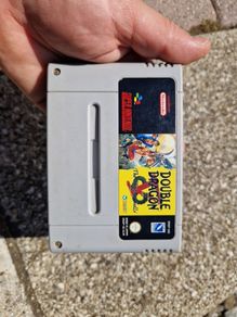 Double Dragon V 5 Snes Super Nintendo Arcade Retro Games Original