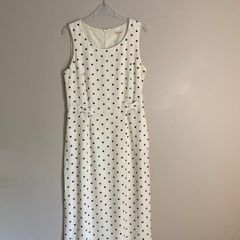 maxi dress polka dot