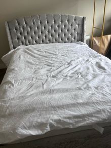 double bed velvet