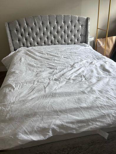 double bed velvet