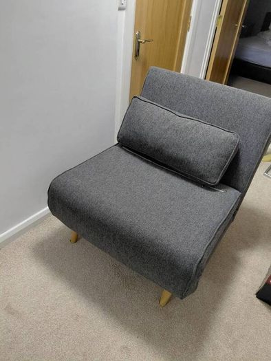 Single chair bed
