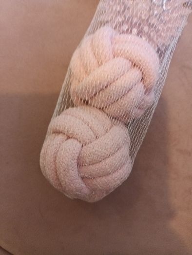 3 x dog toy balls