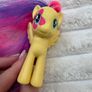 My Little Pony G4 Rainbow Rocks Fluttershy Brushable Butterfly Over Eye Used Please see photos Image 5