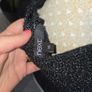 Next black and silver ribbed dressy knit bnwot uk 8-10 Image 9