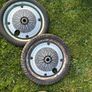 4 wheels with tyres and tubes Image 3