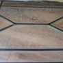 Antique Stunning  Leaded Stained Glass Window Art 39" x 9,5" Image 10