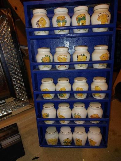 Forever friends bear spice jars