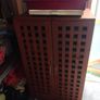 Wooden shoes storage cupboard Image 3