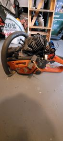 Husqvarna 550 chainsaw