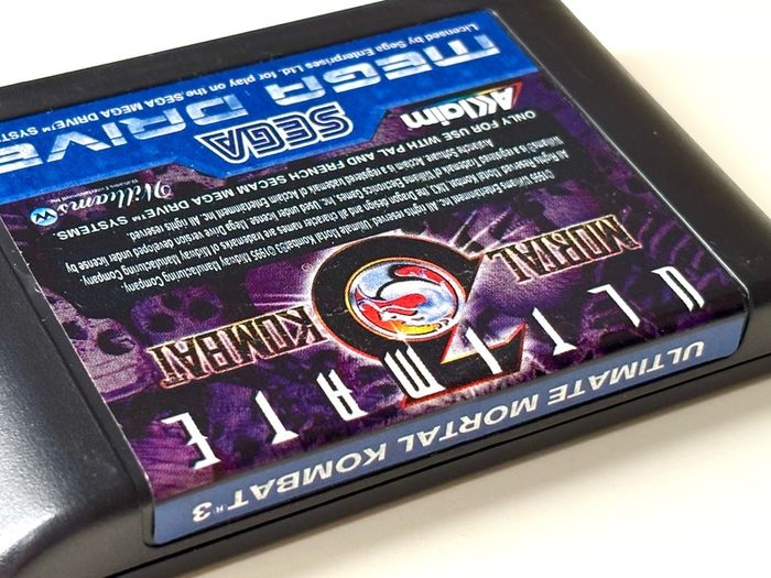 Ultimate Mortal Kombat 3 for Sega Mega Drive Boxed and Minty