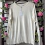 jumper bnwt savida cream pleated back jumper size medium Image 3