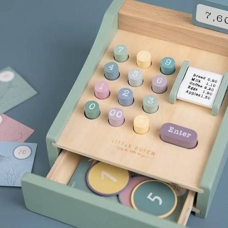 Little Dutch Wooden Cash Register