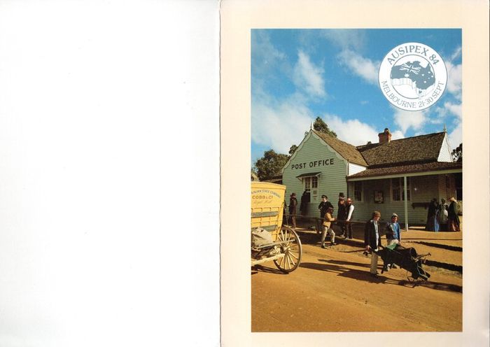 1984 Australia World Philatelic Exhibition AUSIPEX `84 - Melbourne, Australia Commemorative Stamps Sheetlet Presentation Pack