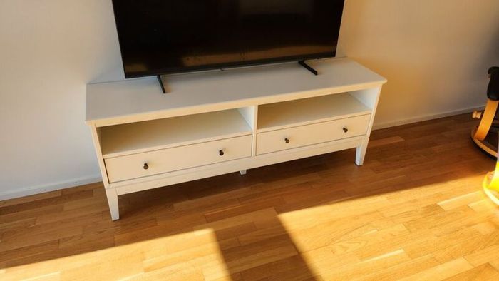TV Bench Stand Storage Combination
