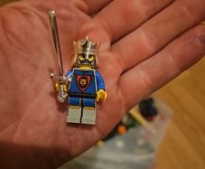 LEGO Castle Knights Kingdom 1 King Leo Minifigure
