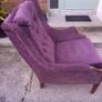 Aubergine Armchair Image 9