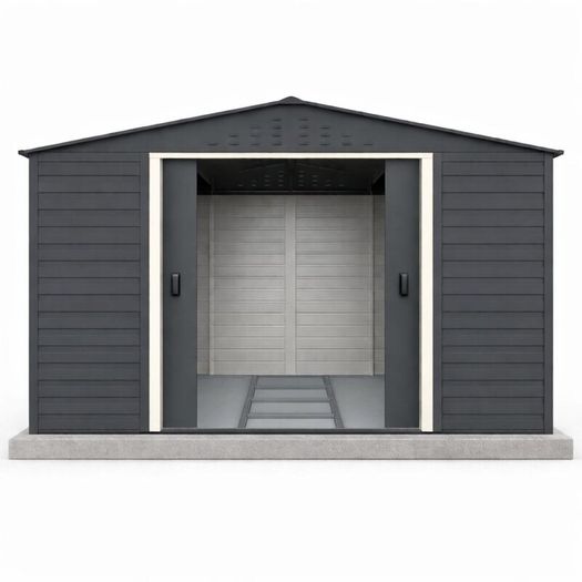 Alpine 10x8 Steel Garden Sheds