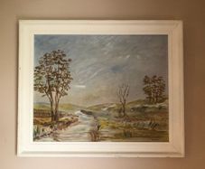 Oil on Board Painting