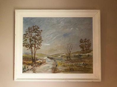 Oil on Board Painting