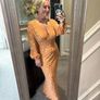 Never fully dressed orange midi dress Image 5