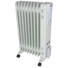 2000W Electric Oil-Filled Radiator White
