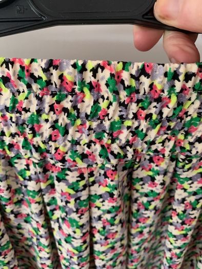 Ballet length skirt