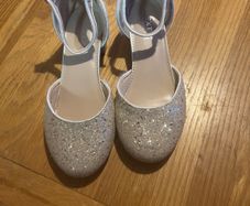 Girls Next Size 2 sparkly shoes
