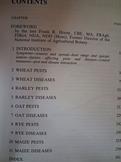 Cereal Pests & Diseases / 4th edition/ 1991