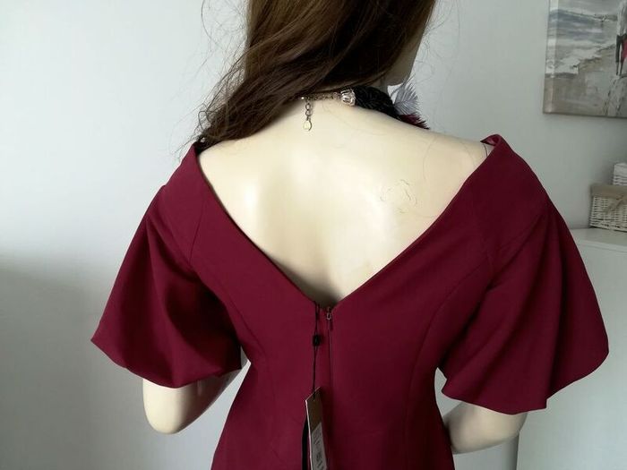 Dark red/burgundy Coast dress, size 12