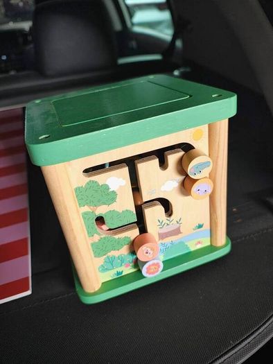 Toddler activity cube