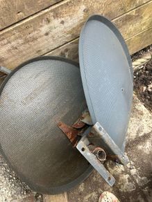 free scrap satellite dishes