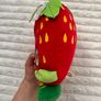 Shopkins Strawberry Kiss Plush 2013 approx. 25 cm. Moose Used Please see photos Image 9