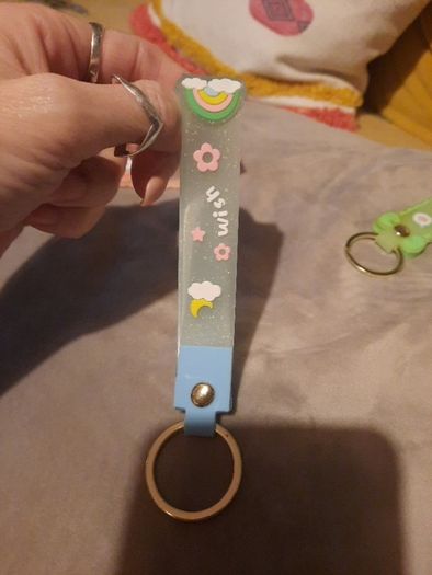 wrist keyring