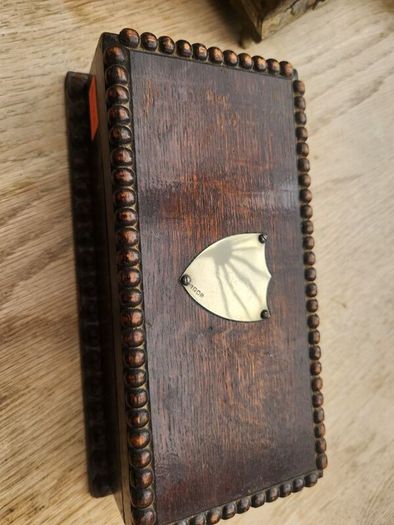 Superb boxes . mother of pearl ...brass . Epns. etc