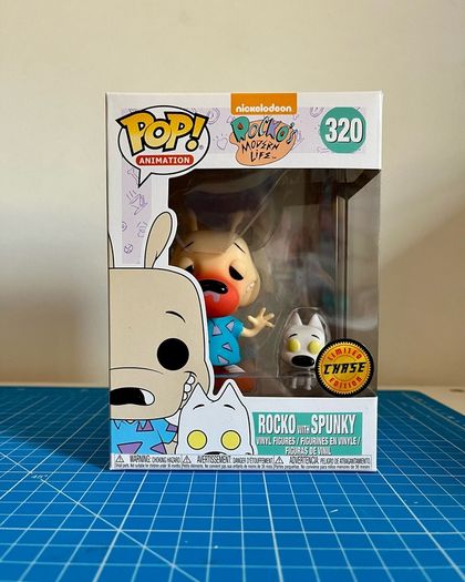 Rocko with Spunky CHASE #320 - Animation - Funko Pop