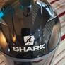 Shark race r pro carbon deager motorcycle helmet with Sharktooth prime Bluetooth intercom Image 2