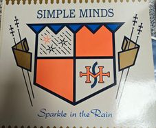 Simple Minds, Sparkle In The Rain LP original with inner