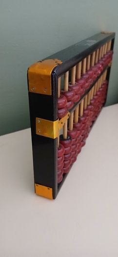 Vintage Abacus Soroban Chinese Calculator