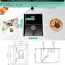 Black Kitchen Sink, 30X40CM Small Sink Stainless Steel Single Bowl, BoomHoze Outdoor Campervan with Overflow, Drainer Fittings, Undermount, Top Mount, Drop in Flushmount Installation, Black Image 7