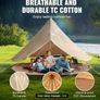 3m Bell Tent Yurt for 4 People Glamping Tent Image 3