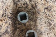 Preston Innovations Compatible Offbox Adapters - 19mm Square (Grey)