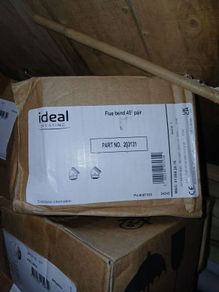 Ideal and Viessmann Flue Bends 45s and 90s