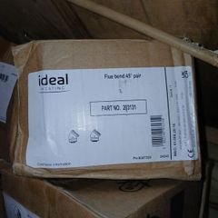 Ideal and Viessmann Flue Bends 45s and 90s