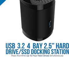SABRENT 2.5" - 4 bay hard drive docking station