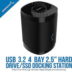 SABRENT 2.5" - 4 bay hard drive docking station
