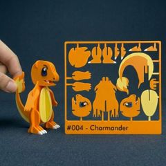 Charmander 3D Assembly Kit Decorative Model